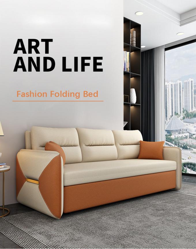 เฟอร์นิเจอร์ห้องนั่งเล่น โซฟาแปลงได้ เตียง Loveseat Sleeper Cover 1