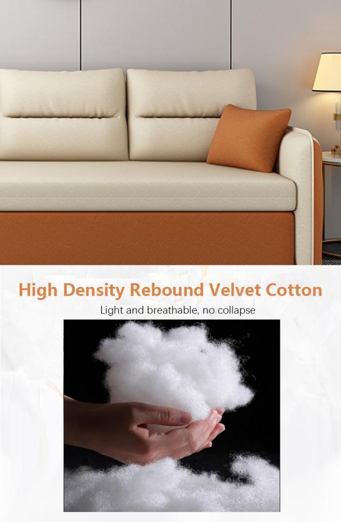 เฟอร์นิเจอร์ห้องนั่งเล่น โซฟาแปลงได้ เตียง Loveseat Sleeper Cover 4