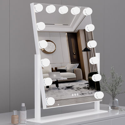 เครื่องแต่งตัวหมุน 10x Vanity ส่องแสงฮอลลีวูด