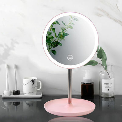 20x ลูปปูน Led Makeup Mirror สําหรับโต๊ะ Desktop Oem