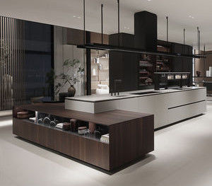 อลูมิเนียม โมดูลาร์ กล่องมุม โซลูชั่น Melamine ครัว