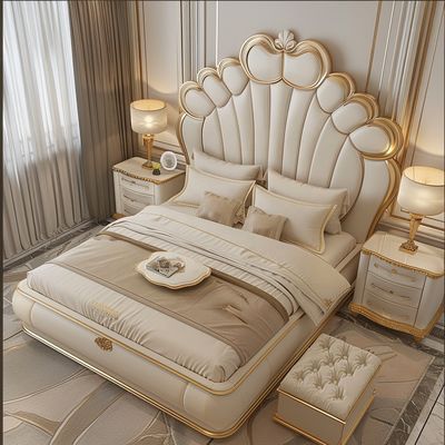 บ้าน เฟอร์นิเจอร์ ห้องนอน ขนาดใหญ่ โมเดิร์น ดีไซน์ เตียงคู่หรู