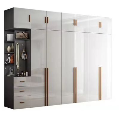 รับจําหน่ายเสื้อผ้าไม้ MDF 2 ประตูทันสมัย สําหรับห้องนอน