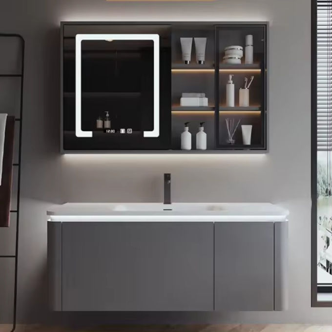 DTC ปรับปรุงติดผนัง ห้องน้ํา Vanity หน่วย กล่องระบายน้ํา 1